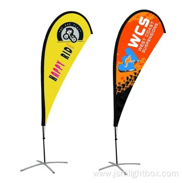 Polyester Printing with Pole Teardrop Feather Flag